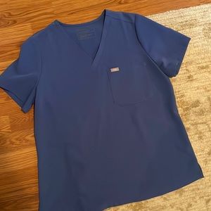 FIGS Indigo Catarina Top